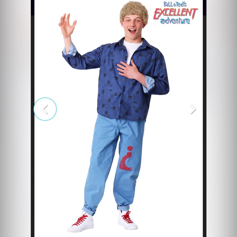 Bill costume from Bill and Ted’s Excellent Adventure